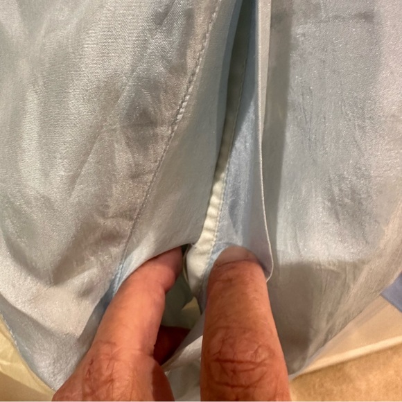 Blair Vintage Rare Silk Oversized Lightweight Pastel Patchwork Jacket 3X - Picture 10 of 10